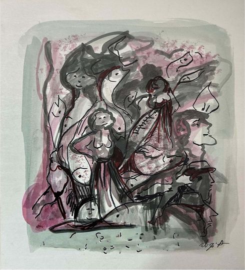 Untitled Period B Drawing 21