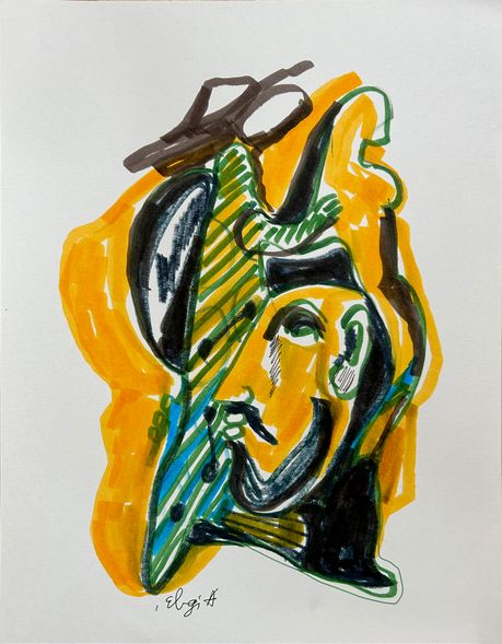 Untitled Period B Set 2 Drawing 11