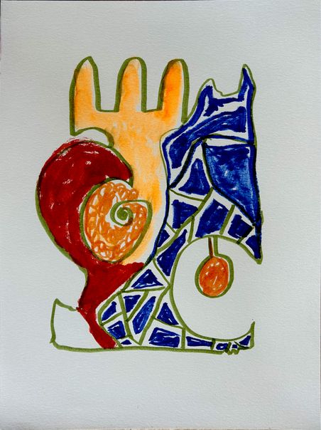 Untitled Period B Set 2 Drawing 13