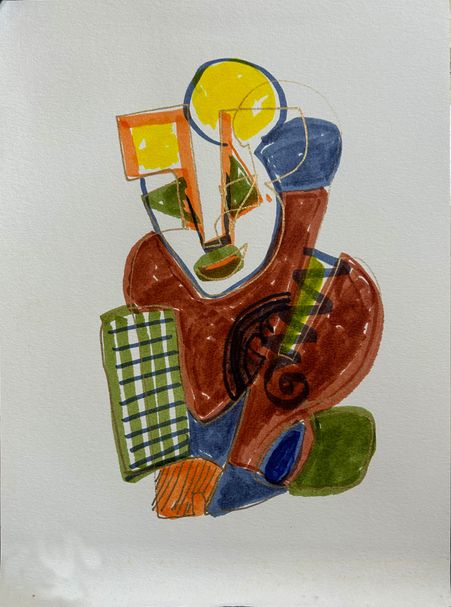 Untitled Period B Set 2 Drawing 14