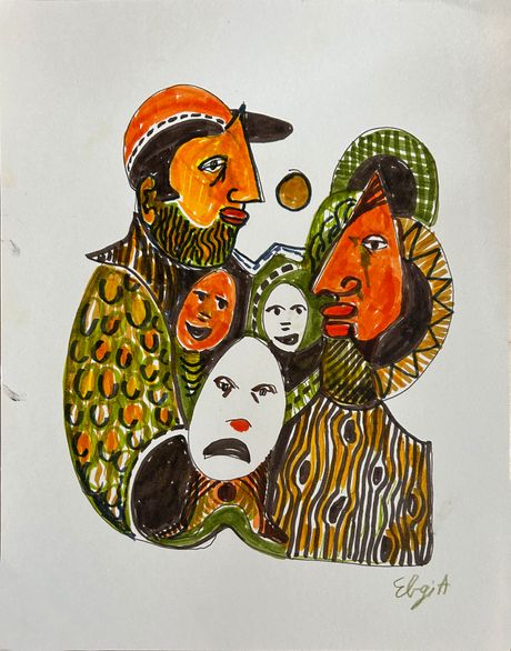 Untitled Period B Set 2 Drawing 4