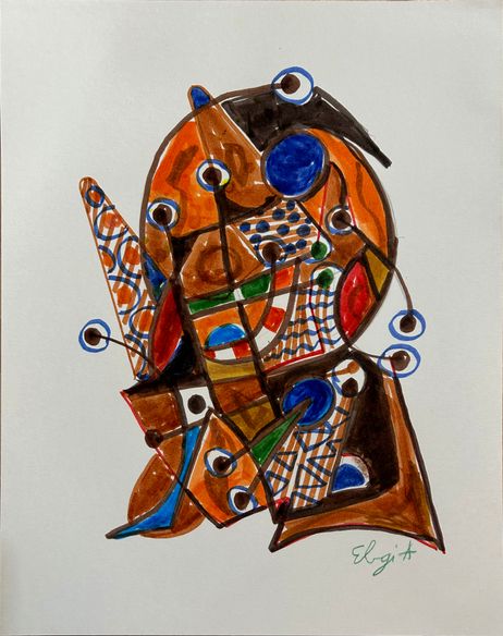 Untitled Period B Set 2 Drawing 7