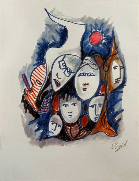 Untitled Period B Set 2 Drawing 8