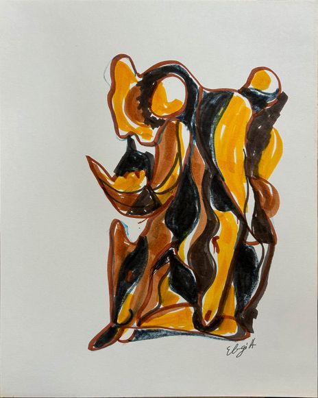 Untitled Period B Set 2 Drawing 9